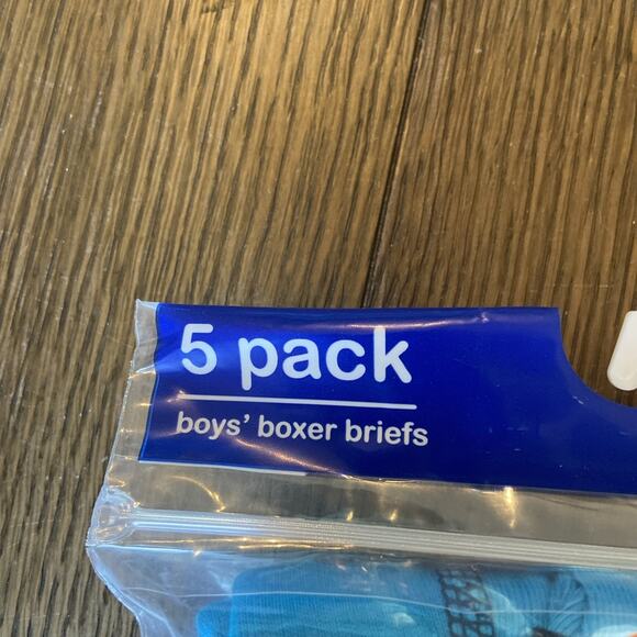 Wonder Nation Boxer Briefs 5 Pack Cotton SZ L10-12, XL 14- 16 Assorted Colors - Picture 3 of 8